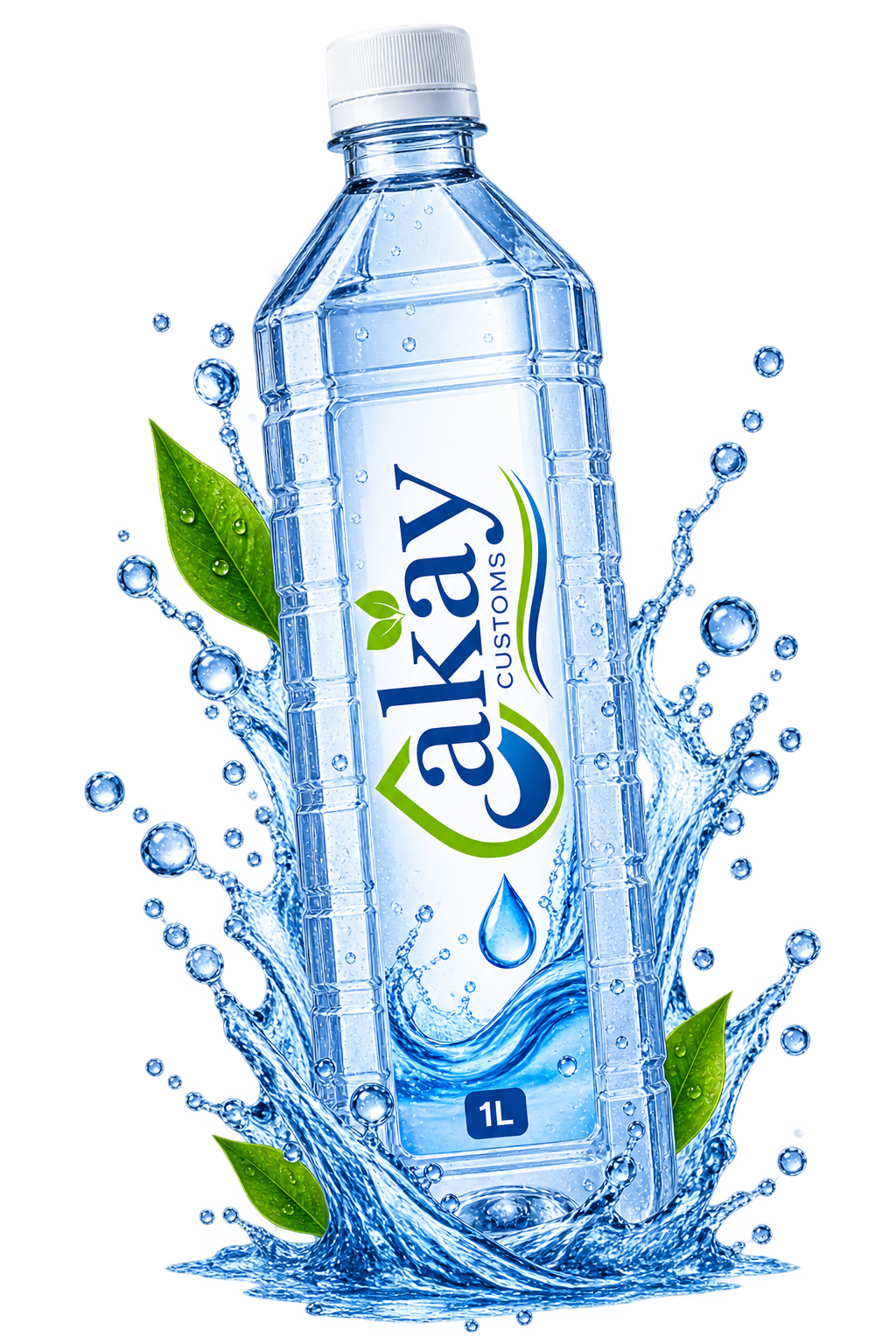 Glass of pure water